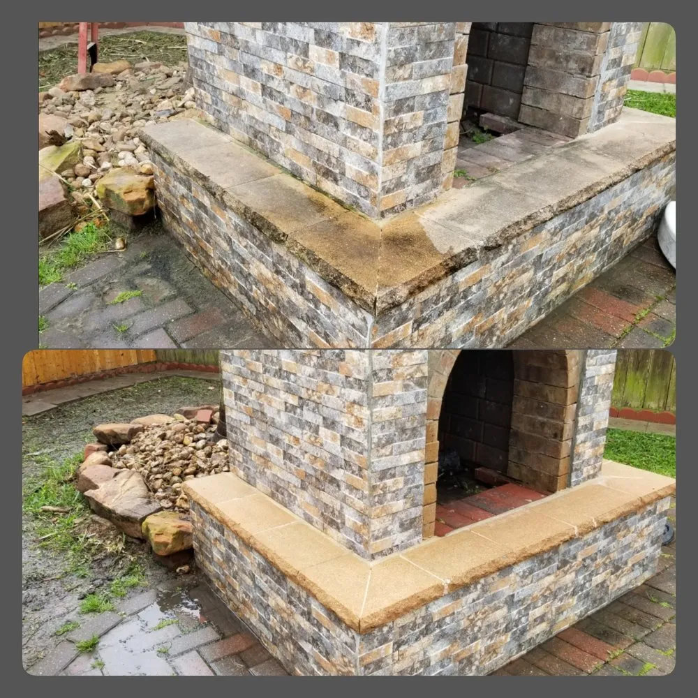 Custom landscape design in Pasadena, TX by Daniel's Lawn Service & Pressure Washing