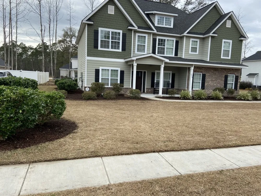 Custom landscape installation in Savannah, GA - Daniels Lawn Service