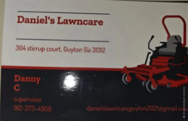 Daniel's Lawncare Logo