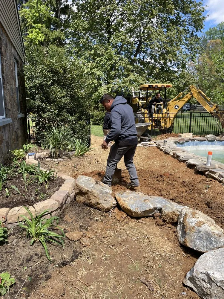 Professional garden landscaping for homes across Glen Mills, PA - Daniels Property Maintenance