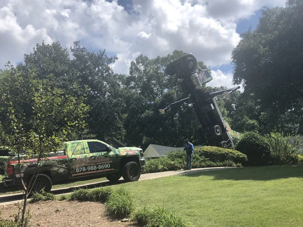 Local landscape design for year-round maintenance across Dallas, GA - Danilo's Professional Tree Service & Landscaping