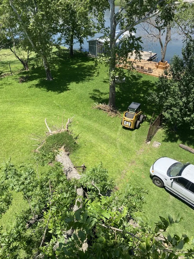 Professional yard cleanup service for outdoor upgrades in Burnet, TX by Danna Tree & Lawn Service