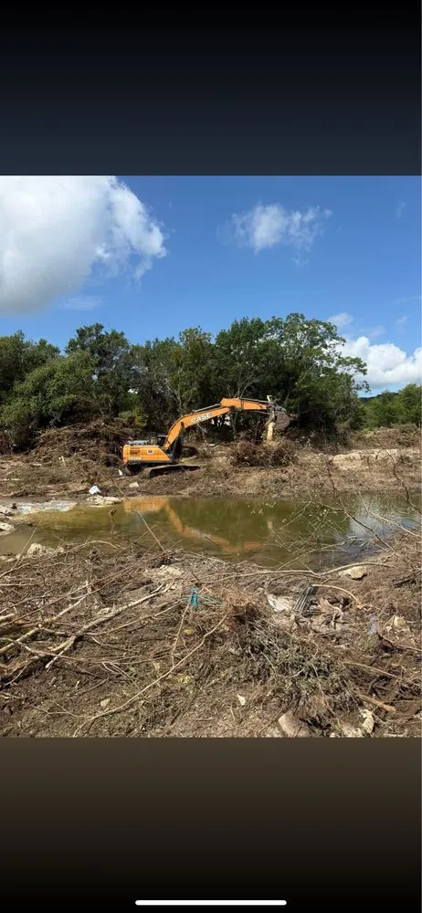 Professional outdoor landscaping in Burnet, TX by Danna Tree & Lawn Service