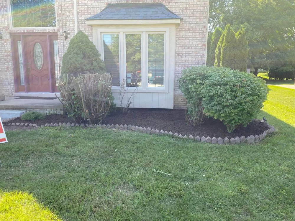 Custom garden landscaping for outdoor upgrades in Ortonville, MI by Danno's Landscape