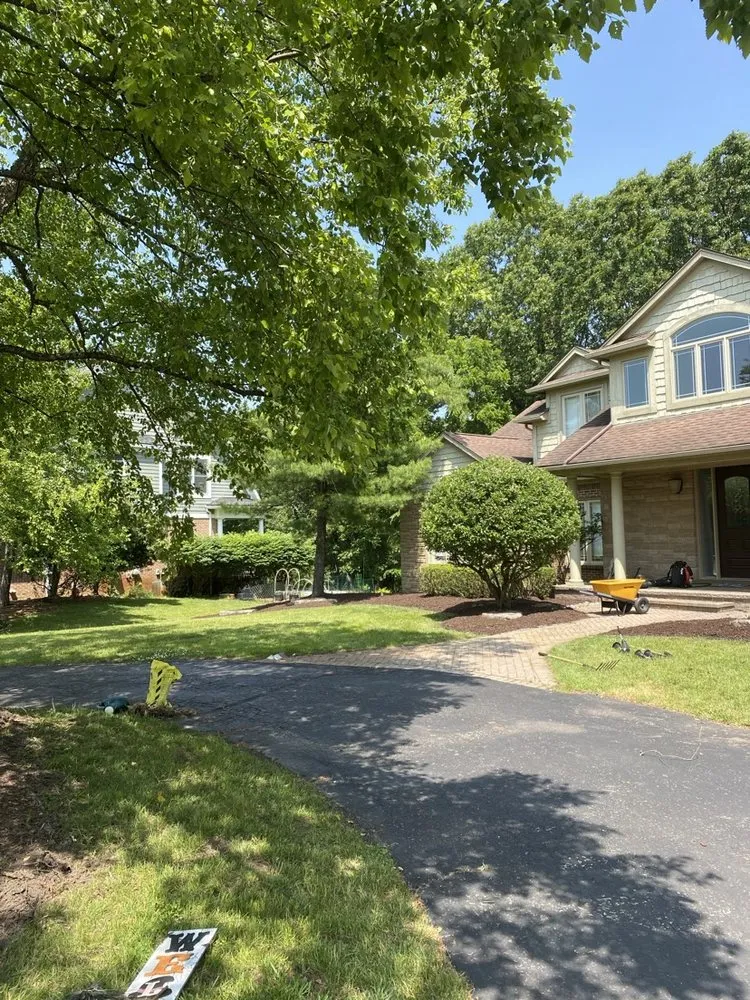 Affordable outdoor landscaping with custom design in Ortonville, MI by Danno's Landscape