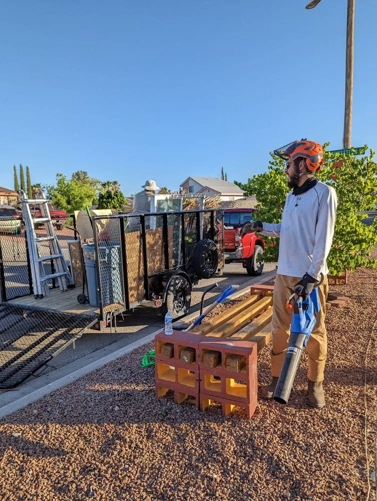 Custom lawn mowing service for beautiful yards in El Paso, TX by Danny G Yard Care and Tree Care