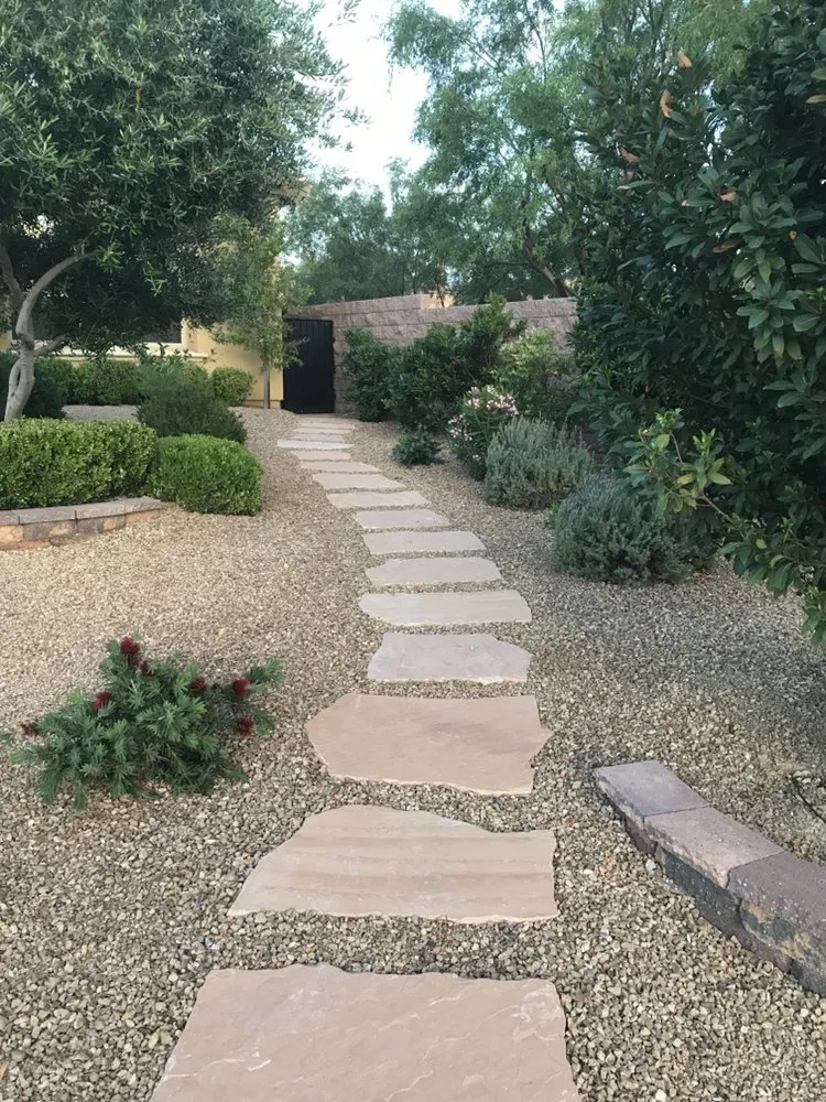 Custom lawn mowing service with custom design across Henderson, NV - Danny's Home & Garden Services