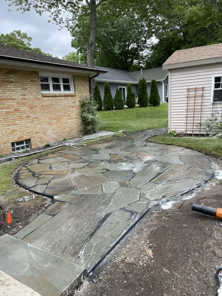 Local landscape installation for residential properties in Holland, MI by Danny’s Landscaping