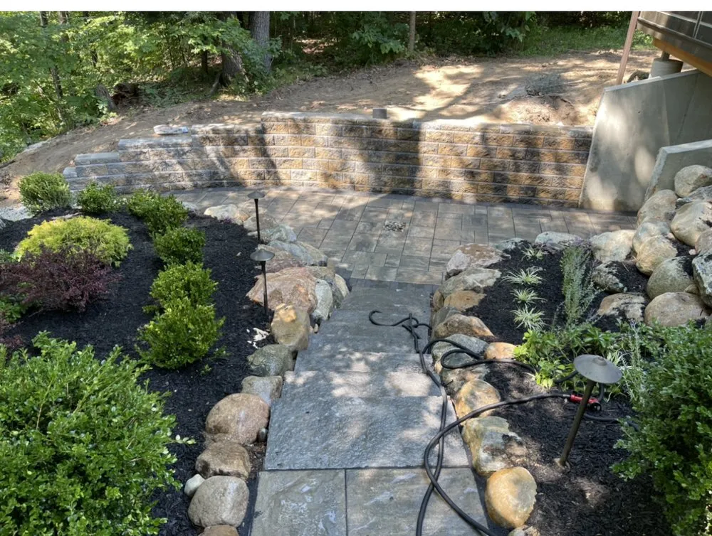 Professional lawn mowing service for residential properties in Holland, MI by Danny’s Landscaping