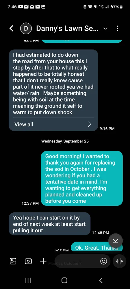 Local yard cleanup service experts serving Durham, NC - Danny's Lawn Care