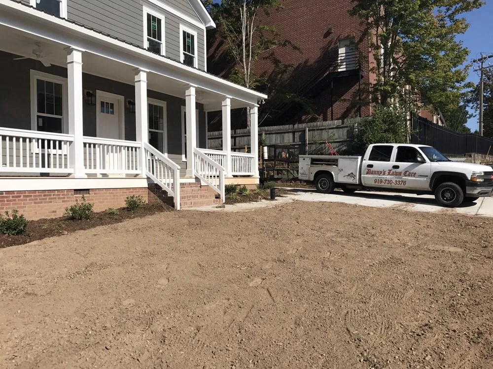 Professional yard cleanup service in Durham, NC by Danny's Lawn Care