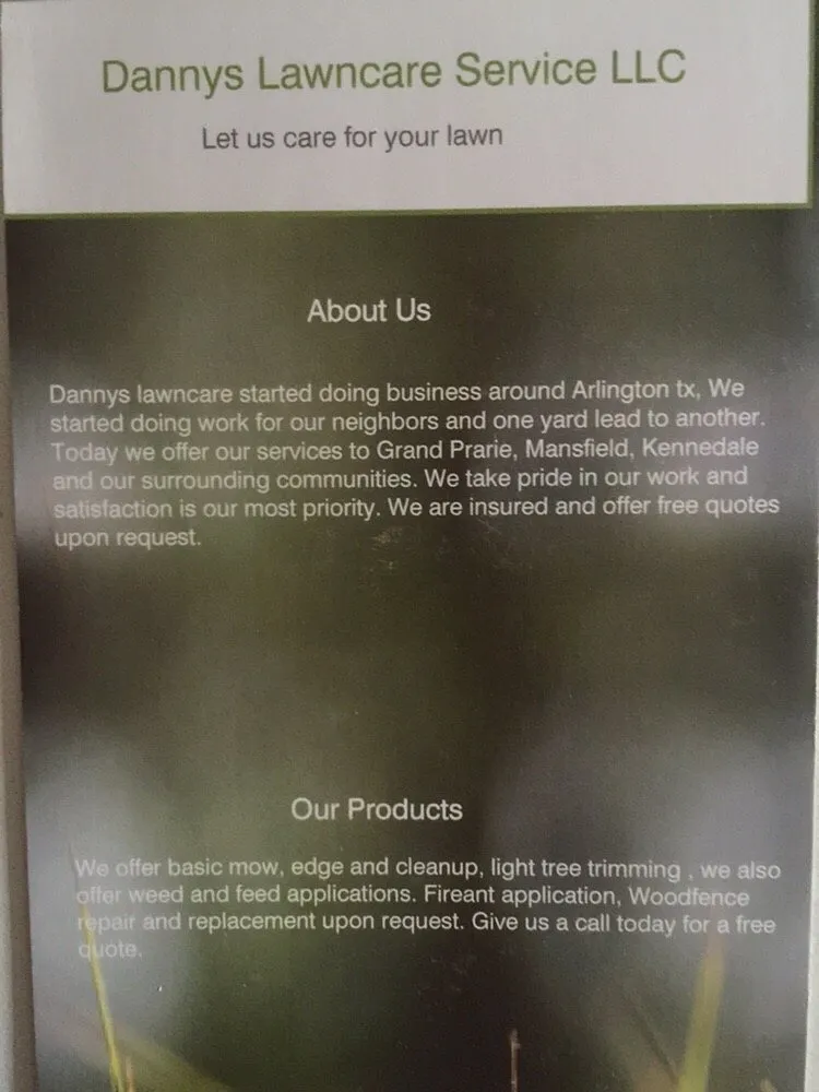 Reliable residential landscaping with custom design across Arlington, TX - Danny's Lawn Care Service