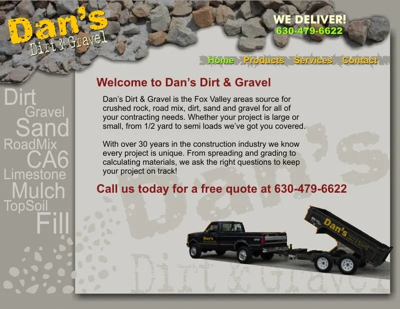 Top-rated landscape design in Aurora, IL by Dan's Dirt & Gravel