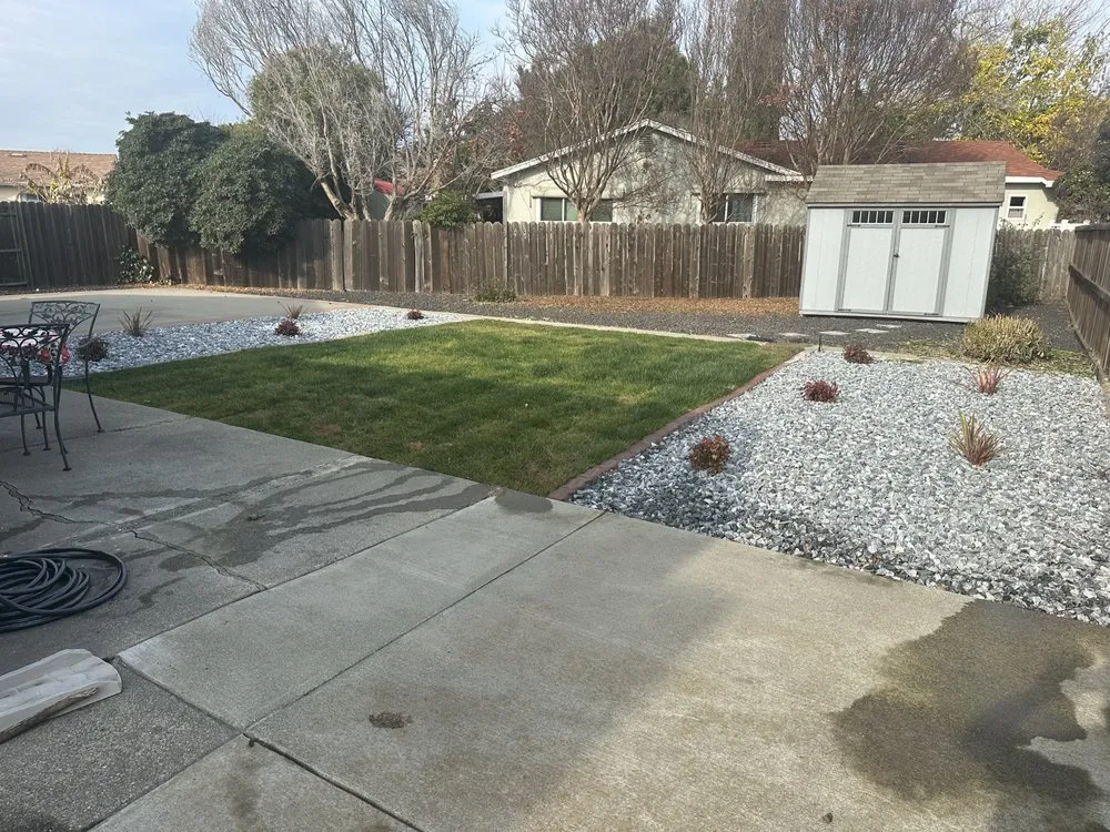 Professional landscape design in Vacaville, CA by Dan’s Handyman Services