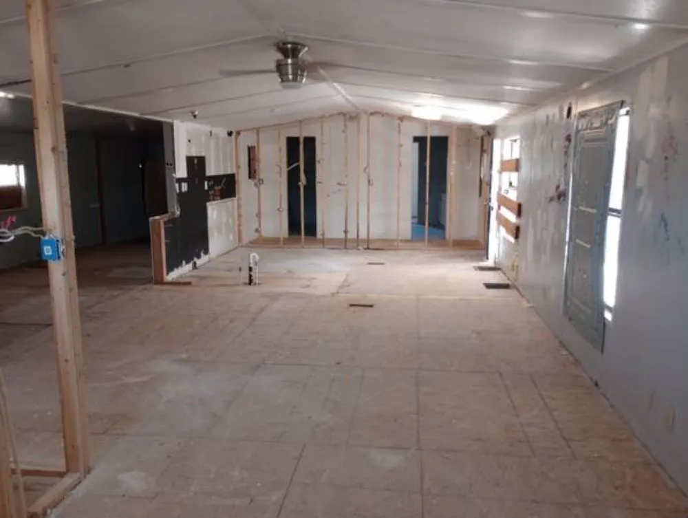 Custom landscape installation in Phoenix, AZ by Dan's Junk Hauling Services