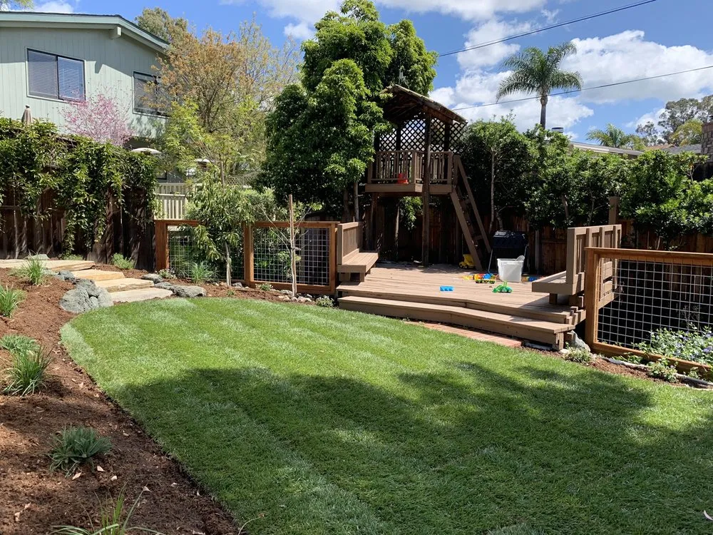 Professional lawn mowing service for residential properties in San Luis Obispo, CA by Dan's Landscaping Company