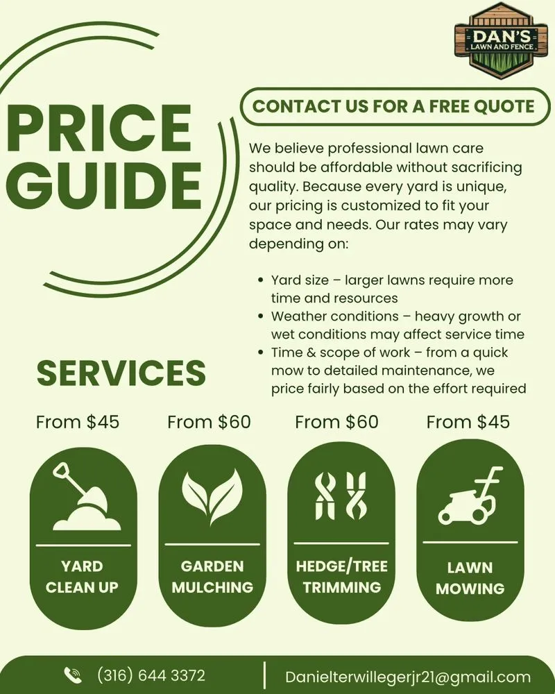 Trusted residential landscaping in Wichita, KS - Dan’s Lawn And Fence