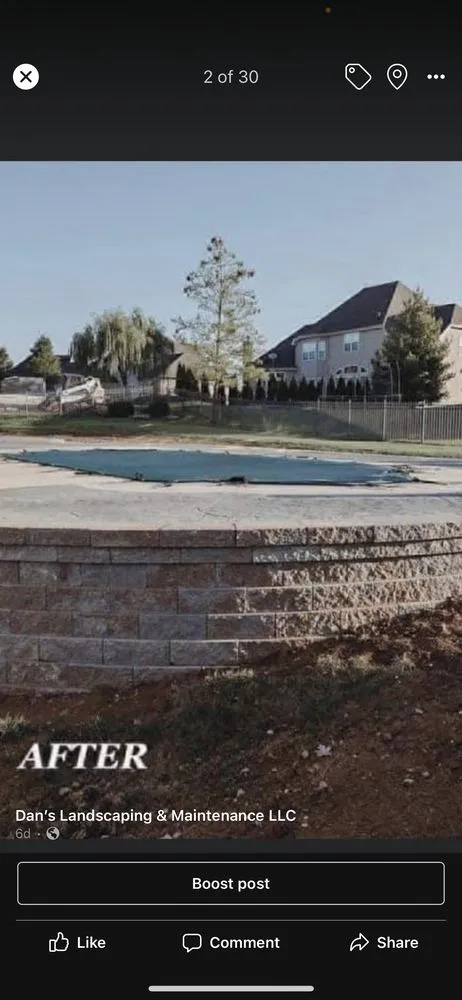 Professional landscaping services for year-round maintenance across Wentzville, MO - Dans Lawn Care and Maintenance