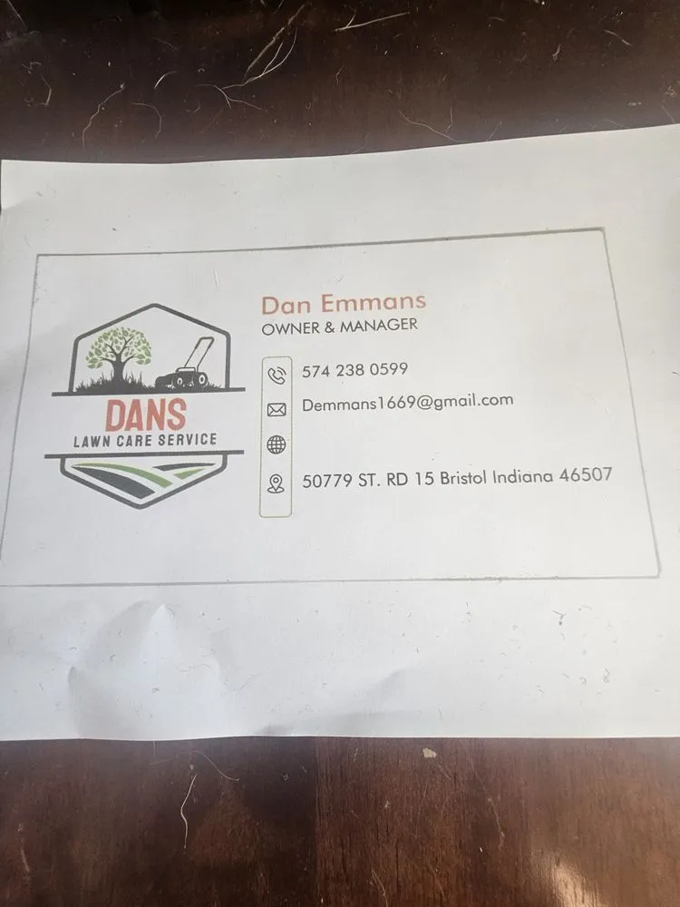 Professional yard maintenance with custom design across Bristol, IN - Dans Lawncare Service