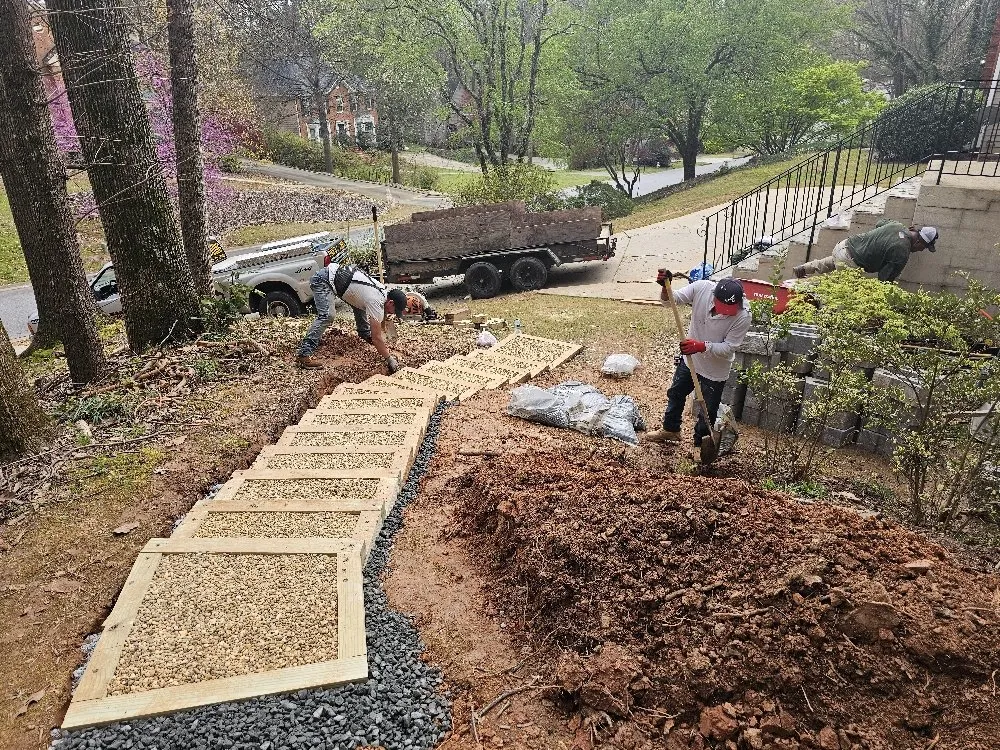 Expert landscape design for outdoor upgrades in Woodstock, GA by Dans Tree and Landscaping