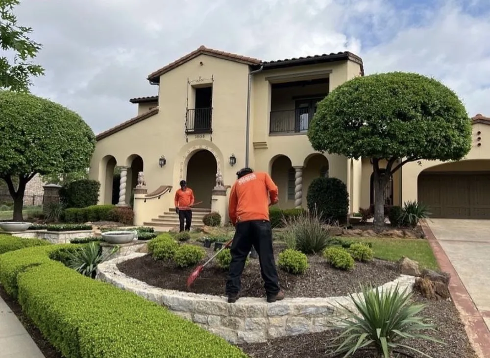 Top-rated landscaping services with custom design across Irving, TX - Dantas Lawn Service