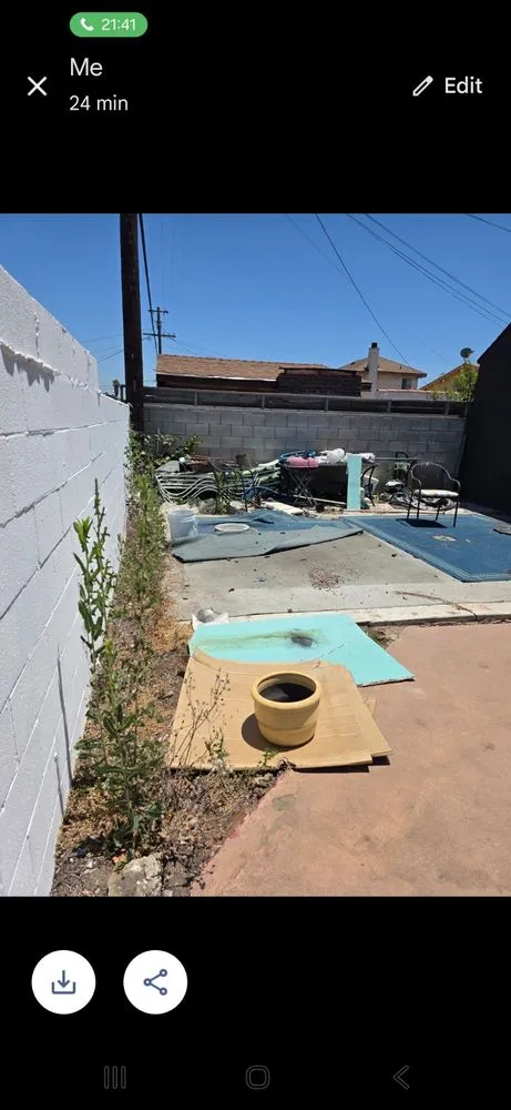 Custom landscape installation with custom design across Long Beach, CA - Dantastic Services