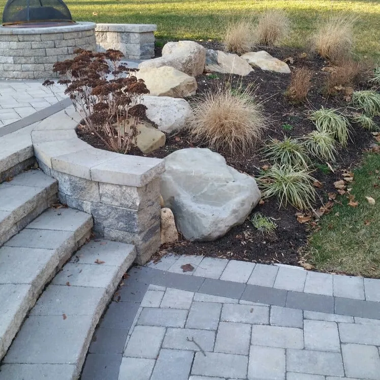 Professional lawn mowing service with custom design in Whiting, NJ by Danway Pavers