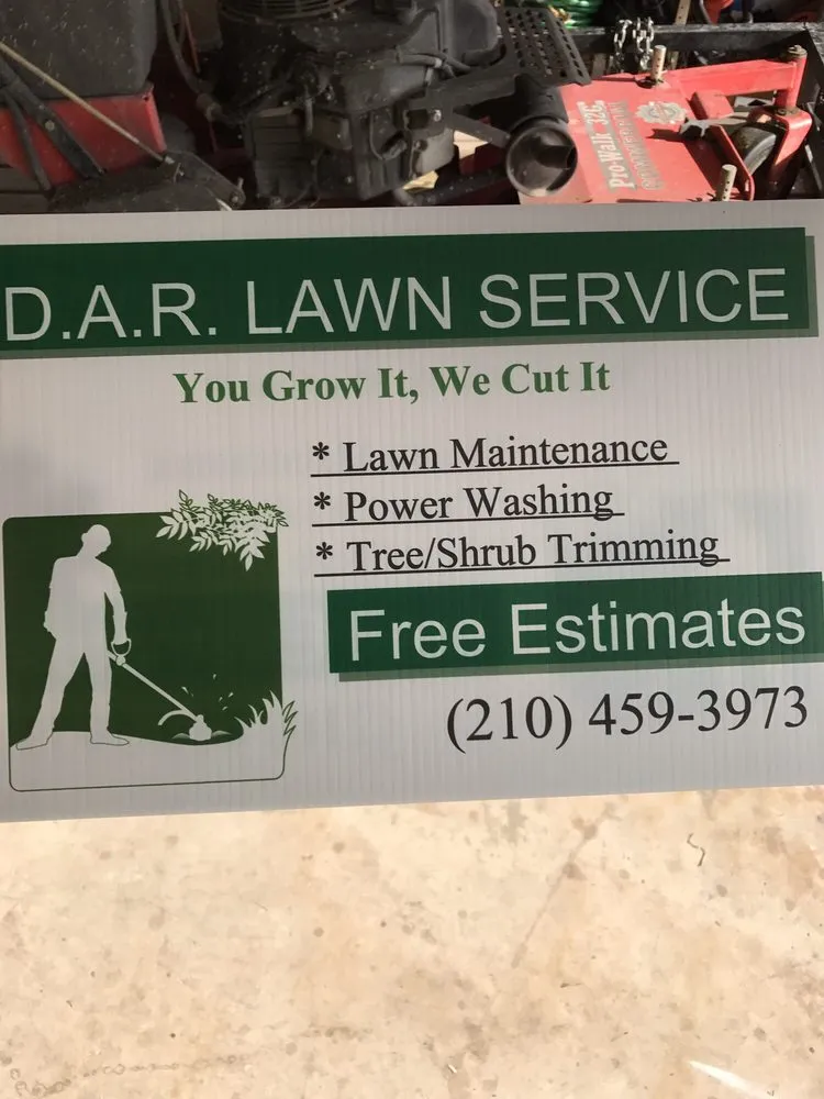 Expert lawn care service in San Antonio, TX by D.A.R. Lawn Service