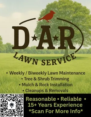 D.A.R. Lawn Service Logo