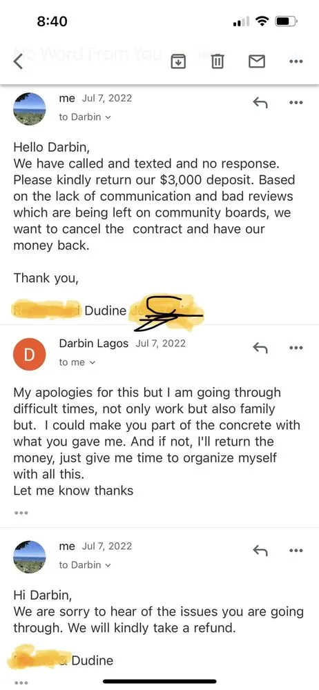 Custom garden landscaping in Pineville, NC - Darbin Lagos