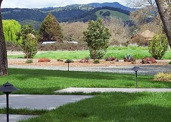 Expert lawn mowing service for homes in Sonoma, CA by Darcy's Garden