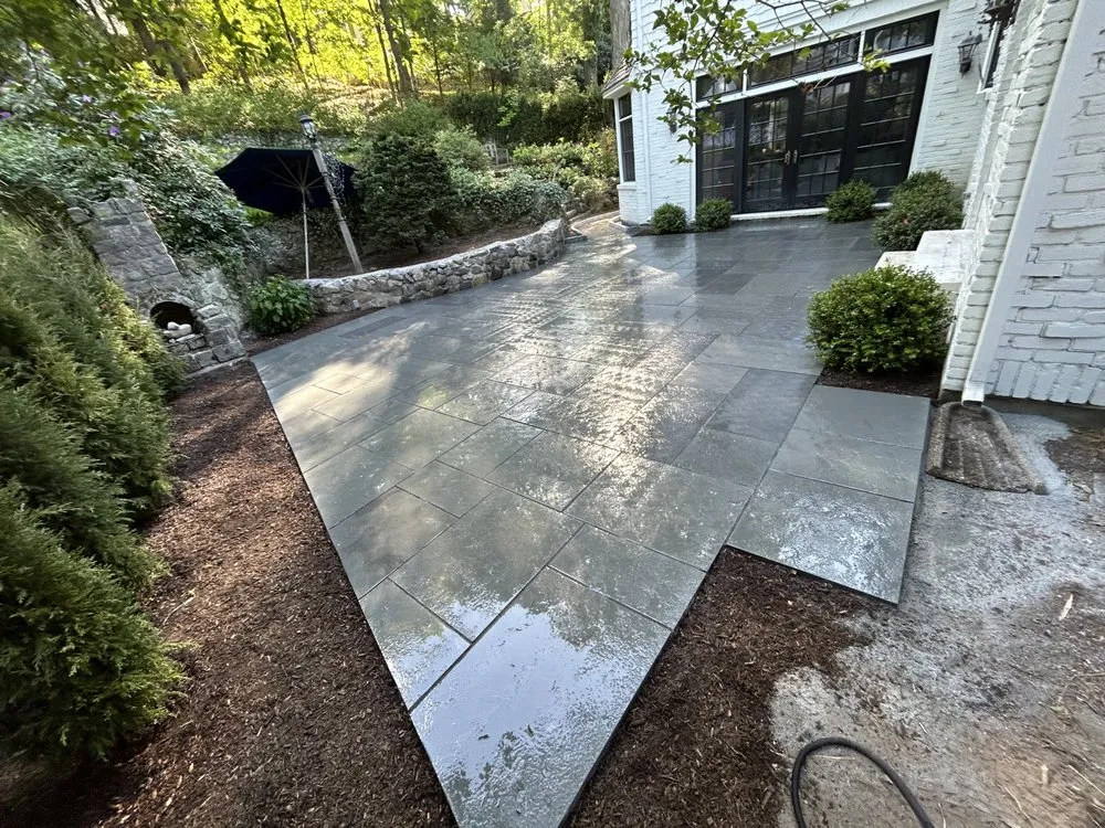 Reliable yard maintenance with custom design in Milford, MA by Dardah Masonry and Landscaping
