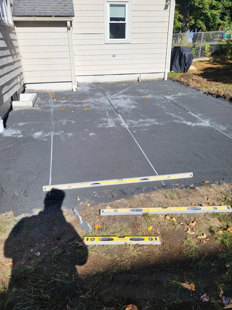 Professional outdoor landscaping in Milford, MA by Dardah Masonry and Landscaping