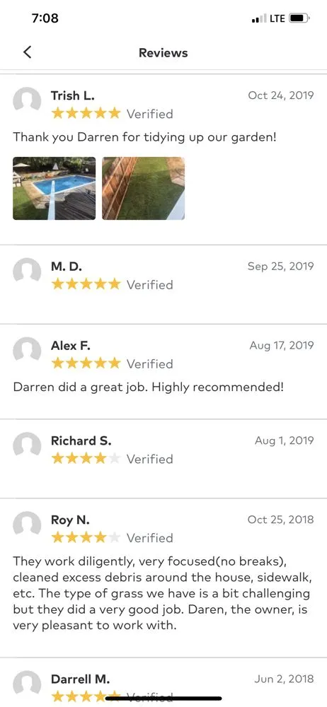 Local landscape installation in Honolulu, HI by Daren Lawn Care