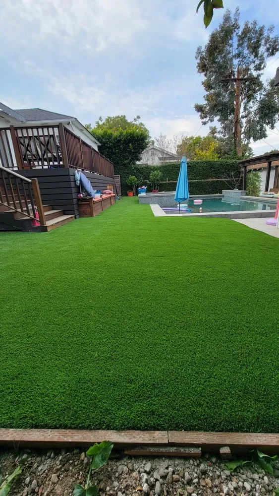 Custom residential landscaping in Rosemead, CA by Darey's Turf