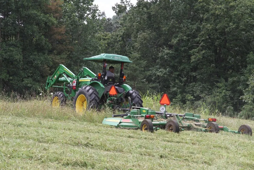 Affordable landscape installation for beautiful yards in Danville, KY by Darian's Bush Hogging Service