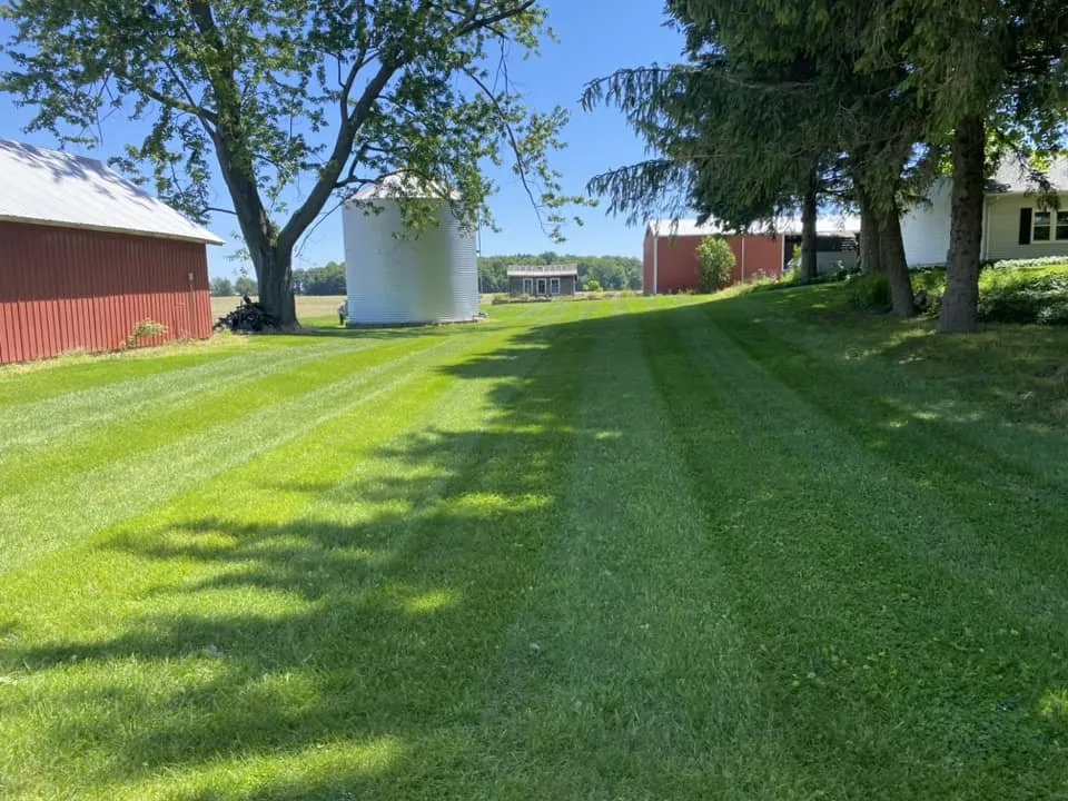 Custom residential landscaping in Ridgeville Corners, OH by Darin Warfield Lawn & Landscape