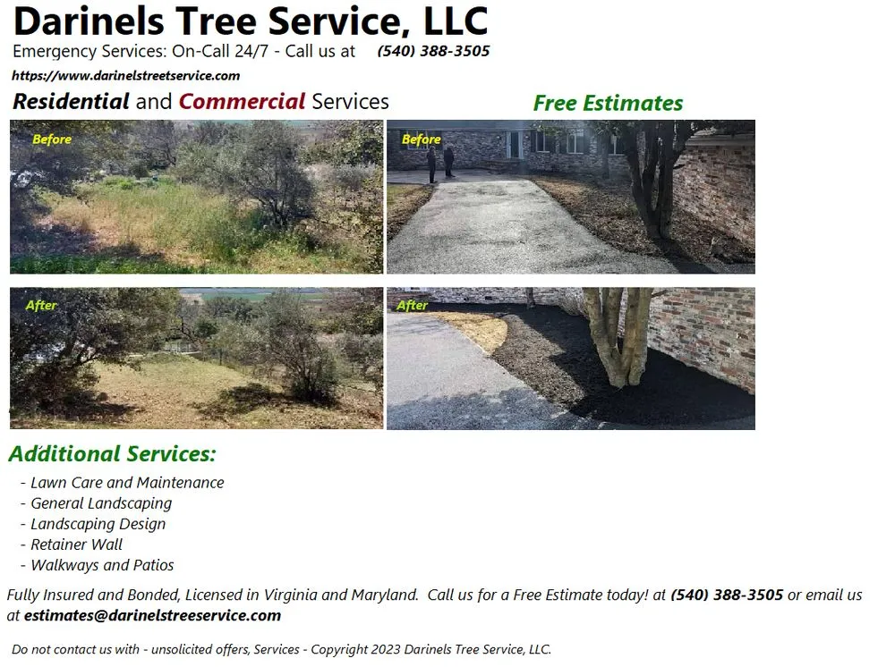 Top-rated yard maintenance experts serving Culpeper, VA - Darinels Tree Service