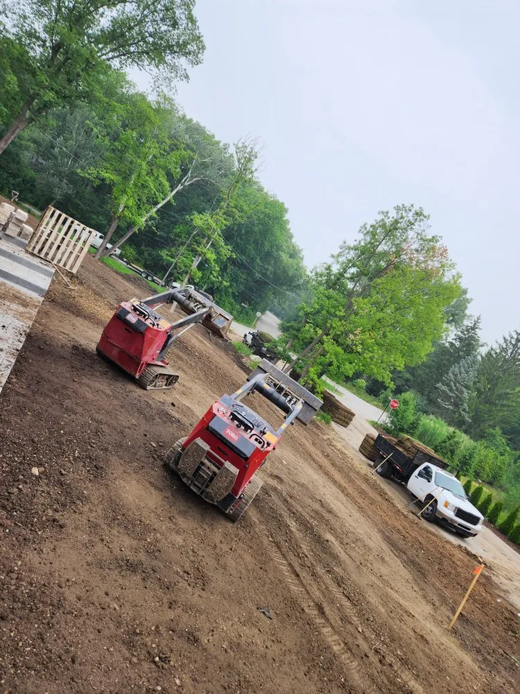 Professional landscape installation with custom design across Lyons, IL - Dario Garcia Landscaping