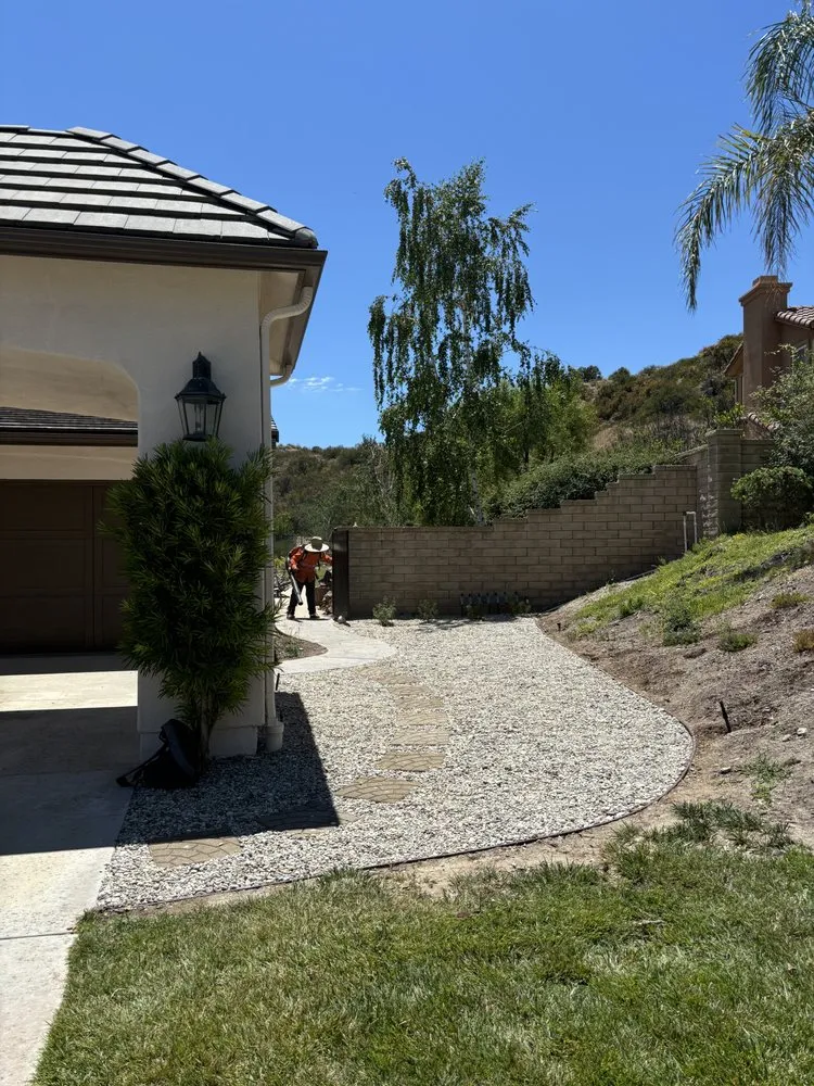 Local landscape installation for outdoor upgrades in Kagel Canyon, CA by Dario Landscaping