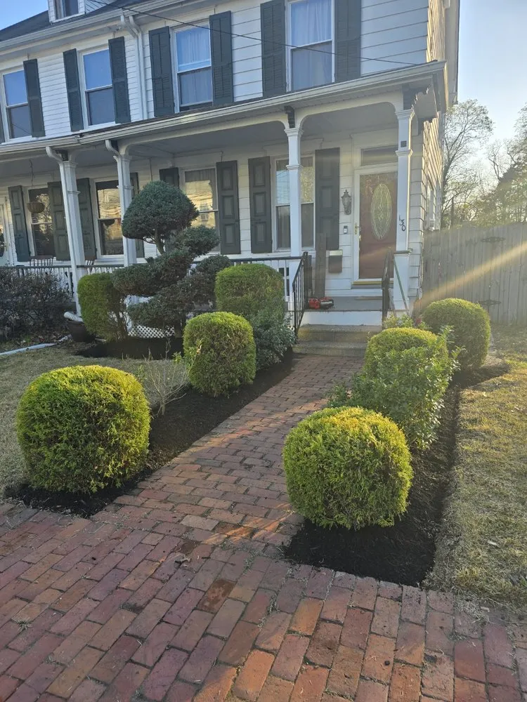 Local landscape design with custom design in trenton, NJ by Darion's Green Team