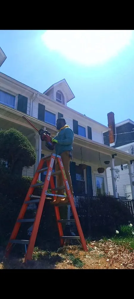 Local outdoor landscaping for residential properties in trenton, NJ by Darion's Green Team