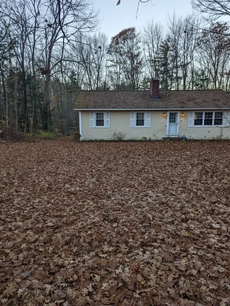 Trusted yard cleanup service for beautiful yards in Raymond, NH by Darisse Landscape Maintenance