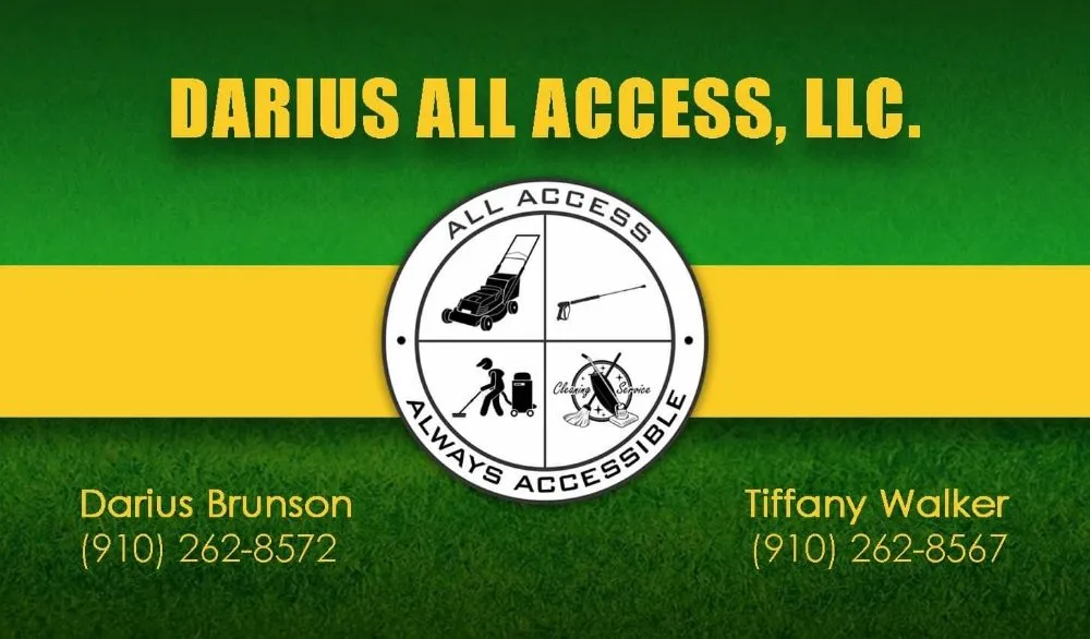 Custom landscape installation in Wilmington, NC by Darius All Access