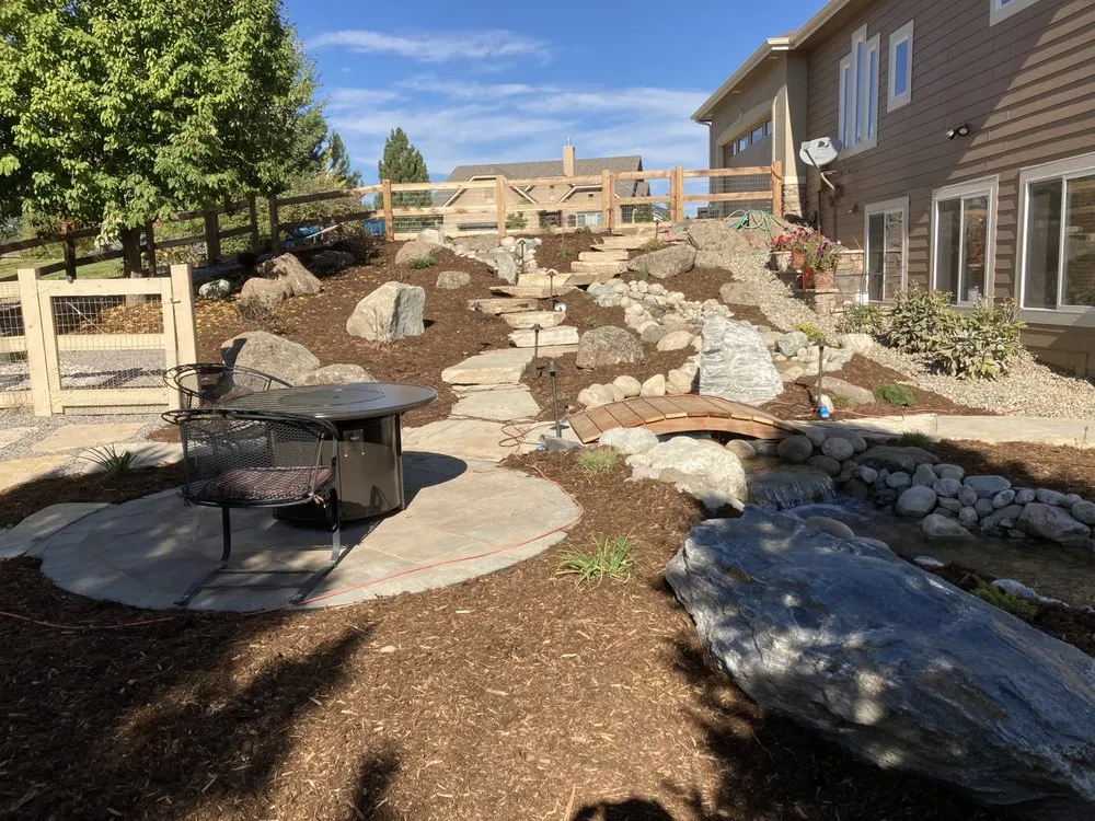 Expert garden landscaping for residential properties in Tucson, AZ by Dark Desert Terrain