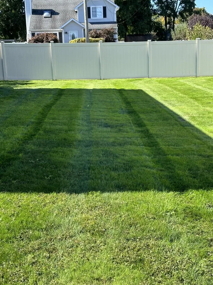 Custom landscape design in Bay Shore, NY by Dark Green Landscaping