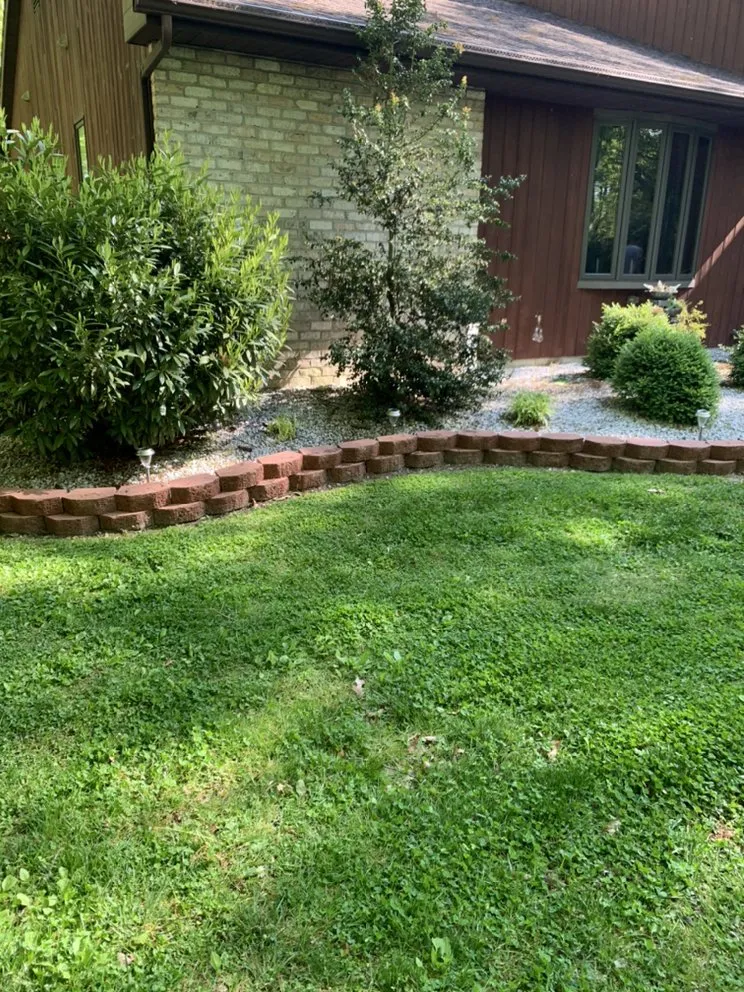 Professional landscape installation in Milford, DE by Dark Green Lawn Service