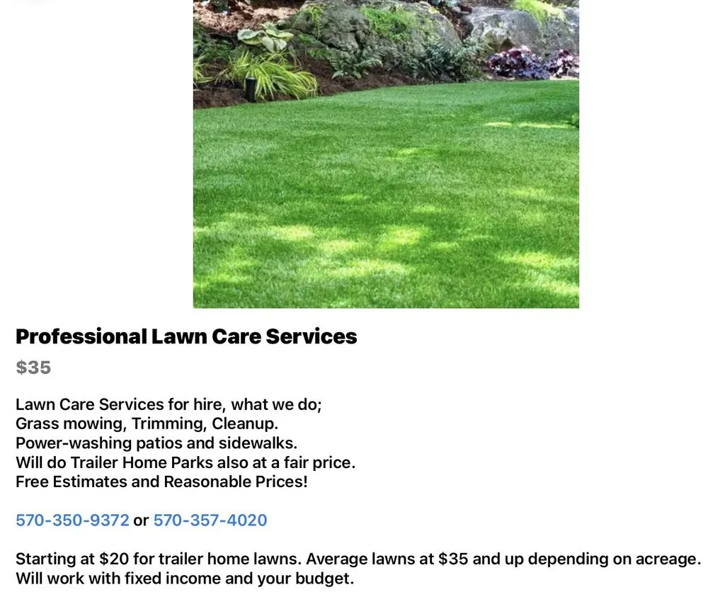 Professional lawn care service in Clarks Summit, PA by Darlings Lawn Care