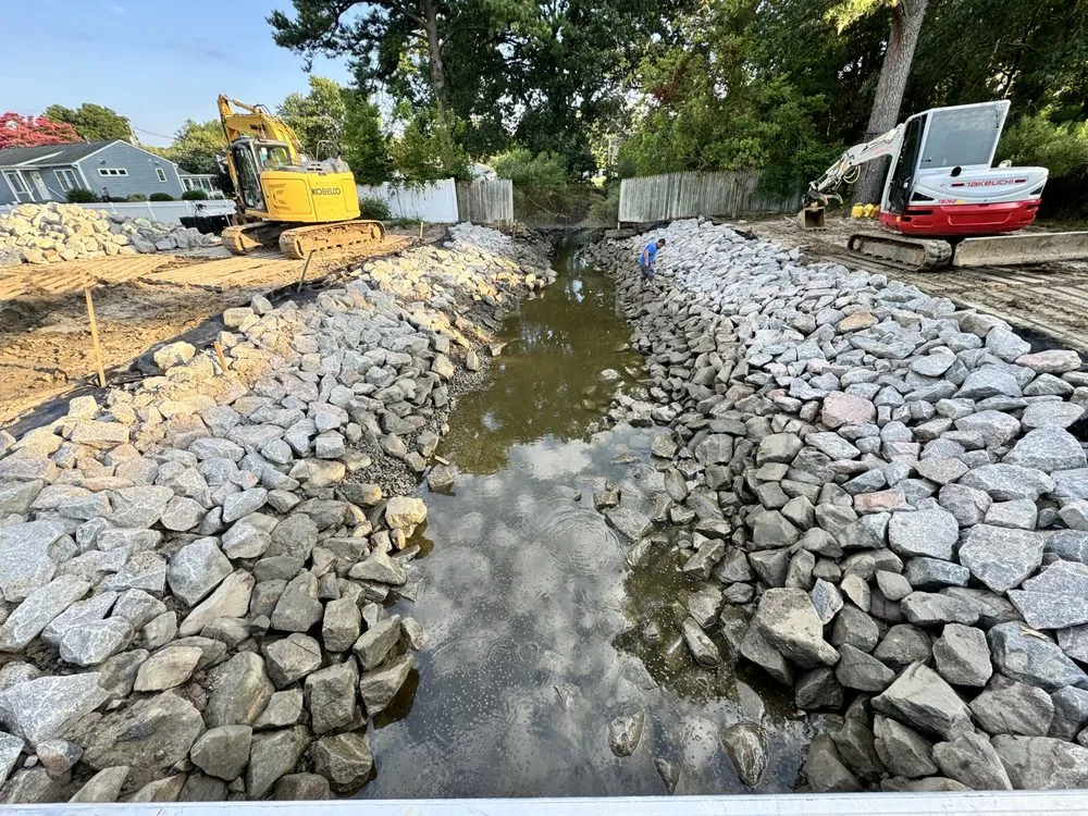 Professional lawn care service in Hampton, VA by Darnell Landscaping