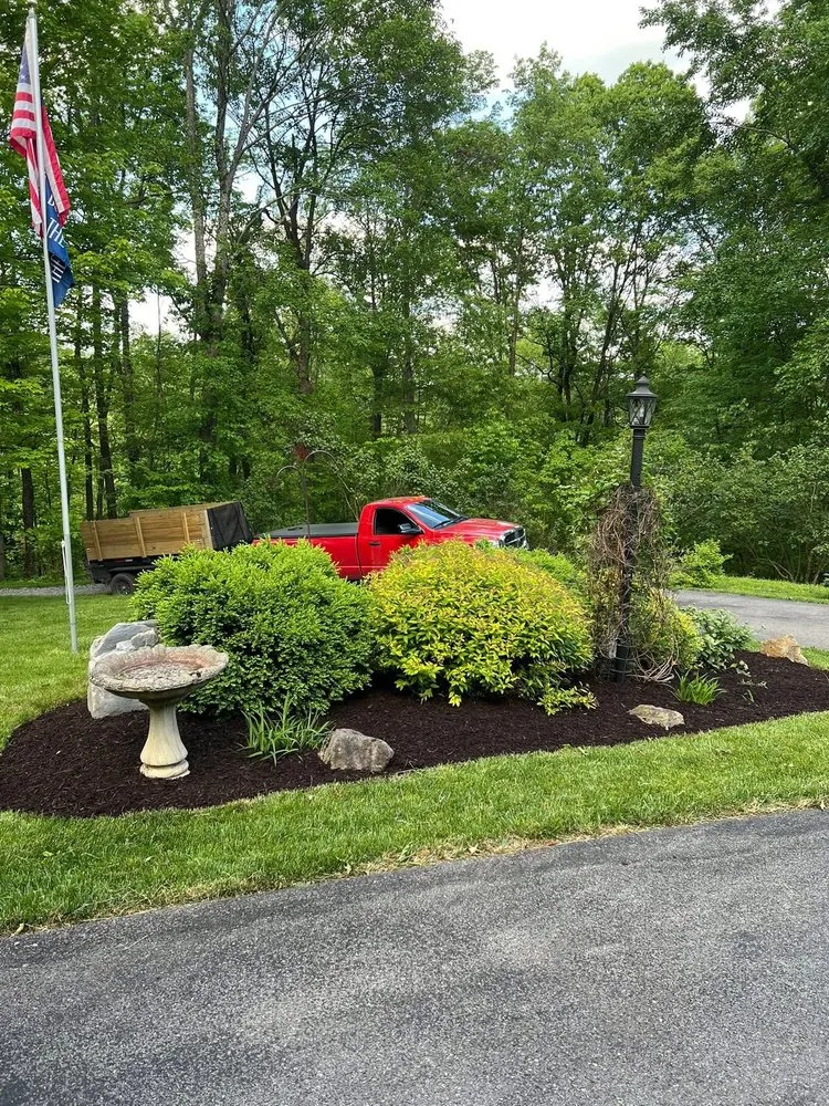 Expert landscape installation for beautiful yards in Georgetown, PA by Darnley Developing